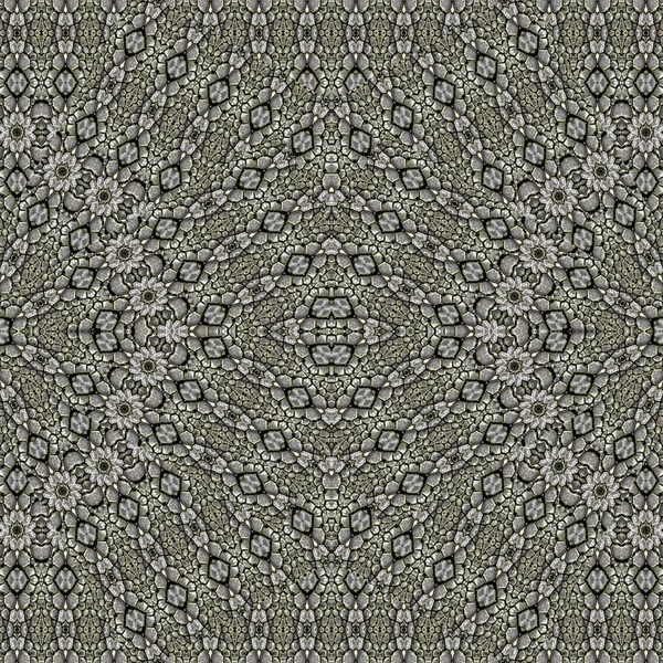 Digital Art Style Technique Modern Oriental Geometric Check Ornate Abstract — Stock Photo, Image