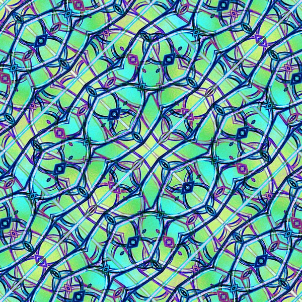 Diseño Patrón Geométrico Abstracto Geométrico Moderno Decorativo Colorido Colores Mezclados —  Fotos de Stock