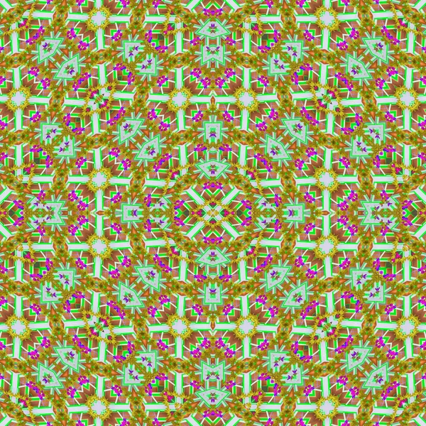Kolaż Techniki Dekoracyjne Geometryczne Bezszwowe Wyboru Wzór Mozaiką Schemat Kolorów — Zdjęcie stockowe