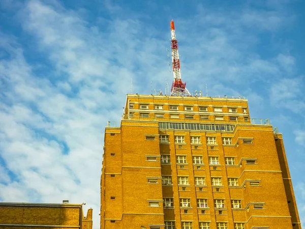 Vista Exterior Bajo Ángulo Del Edificio Gobierno Municipal Montevideo —  Fotos de Stock