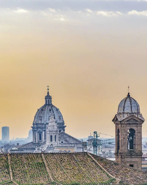 Aerial View Ancient Architecture Rome City — Stock Photo, Image