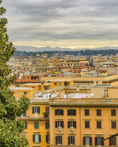 Rome Italy January 2018 Aerial Cityscape View Rome City Vatican — Stock Photo, Image