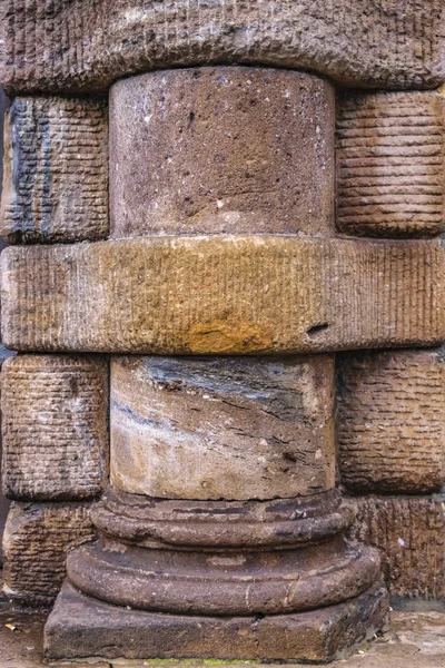 Close View Stone Antique Architectural Detail View — Stock Photo, Image