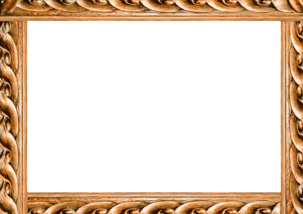White Frame Background Decorated Design Borders — Stock Photo, Image