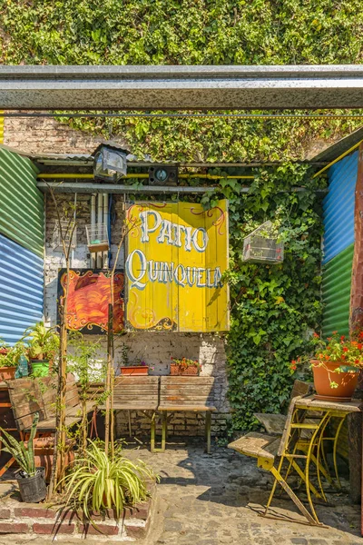 Buenos Aires Argentina September 2018 Aussenansicht Traditioneller Bauten Berühmten Viertel — Stockfoto