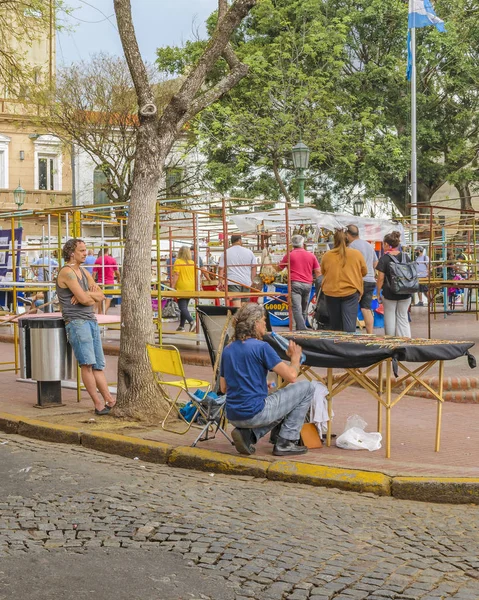 San Telmo District Şehirde Buenos Aires Arjantin Buenos Aires Arjantin — Stok fotoğraf