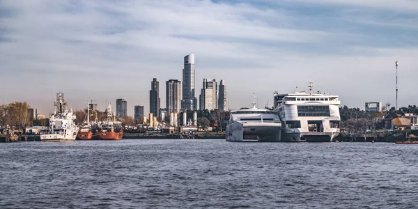 Buenos Aires Argentine Septembre 2018 Quai Fluvial Buenos Aires Ville — Photo