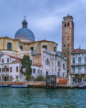 Öğleden sonra olay yerinde büyük kanal Venedik şehir, İtalya
