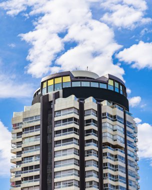 Punta del este şehrindeki modern apartman binası, uruguay