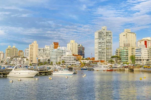 Punta Del Este Uruguay Ekim 2018 Cityscape Olay Yerinde Bağlantı — Stok fotoğraf