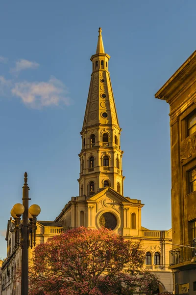 Aussenfassade Der Kirche Von San Francisco Asis Bezirk Ciudad Vieja — Stockfoto