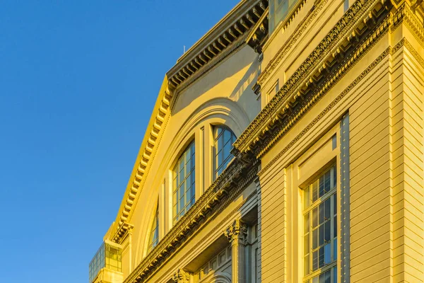 Montevideo Urugwaj Febbraio 2018 Wszystko Widok Stylu Neoklasycznym Budynku Znajduje — Zdjęcie stockowe