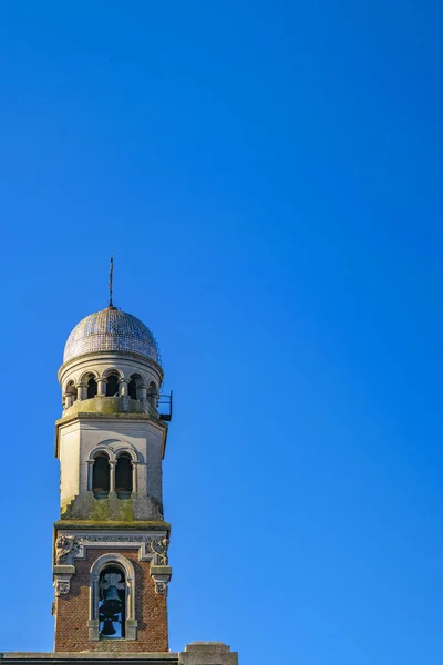 Exterieur Lage Hoek Schoot Toscane Stijl Kerk Gelegen Aan Beroemde — Stockfoto