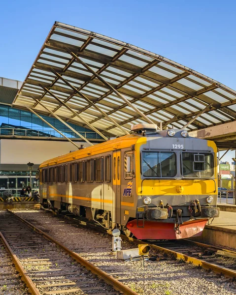 Montevideo Uruguay Oktober Trainen 2018 Geparkeerde Afe Treinstation Stad Van — Stockfoto
