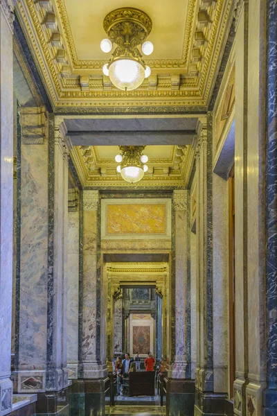 モンテビデオ ウルグアイ 2018 ウルグアイの立法力パレスの豪華な新古典主義様式インテリア ホール — ストック写真