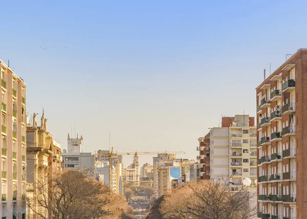 Stedelijke Dag Scène Appartementsgebouwen Stad Van Montevideo Uruguay — Stockfoto