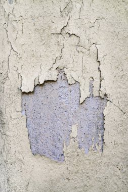 Çatlak beyaz duvar soyut doku arkaplanı