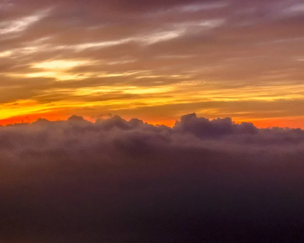 Veduta Aerea Dal Piano Delle Finestre Delle Montagne Delle Ande — Foto Stock