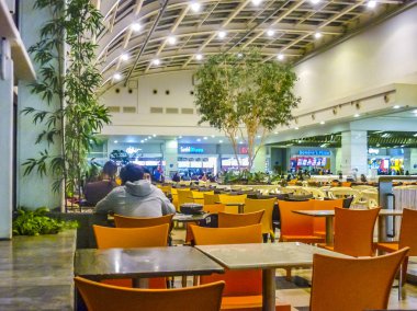 Santiago De Chile, Şili, Santiago de Chile alışveriş merkezi iç - 2018 - gıda sarayda olabilir