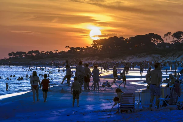 Parque del Plata Beach, Canelones, Uruguay — Stockfoto
