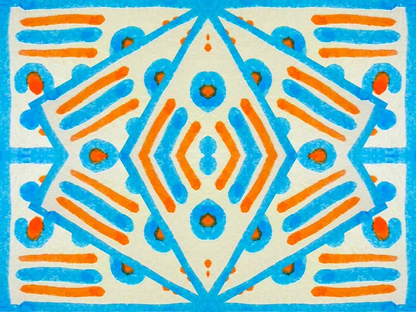 Padrão geométrico texturizado abstrato colorido — Fotografia de Stock