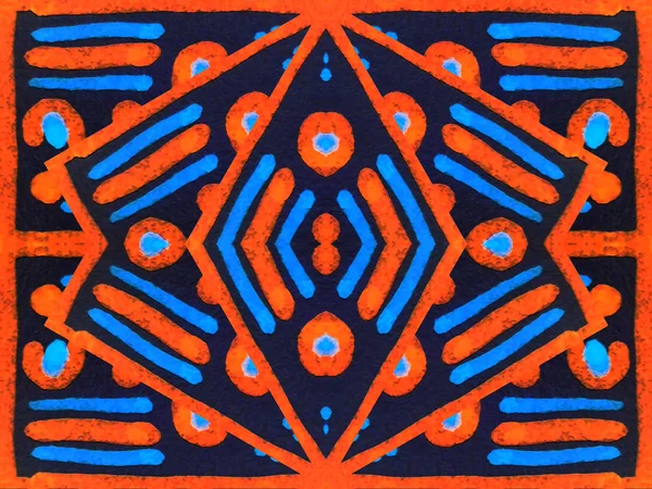 Кольоровий абстрактний текстурований геометричний візерунок — стокове фото