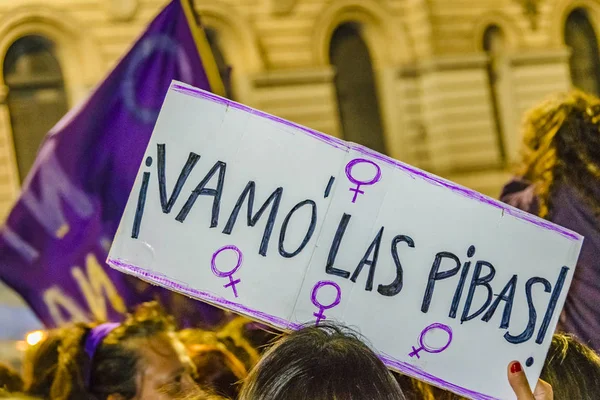 Kadınlar günü Mart, Montevideo, Uruguay