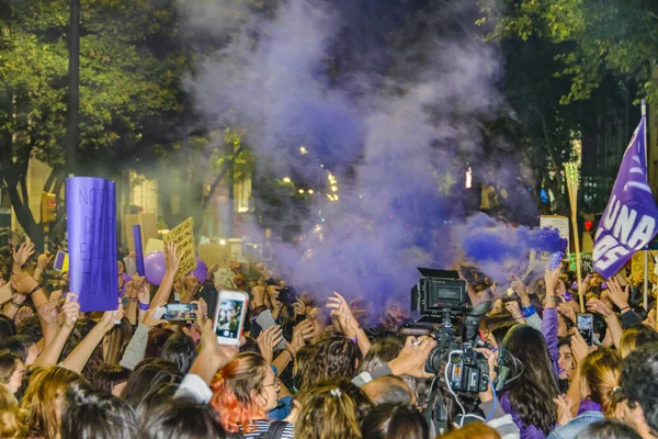 Giornata internazionale della donna marzo, Montevideo, Uruguay — Foto Stock