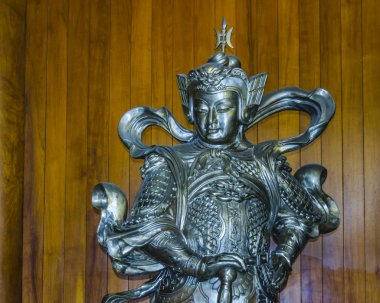 Buda heykeli, Jingan Temple, Shanghai, Çin