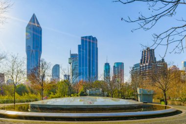 Halk Meydanı gökdelen sahne, Shanghai, Çin