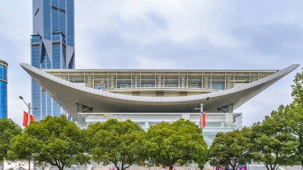 Grande teatro de Xangai, China — Fotografia de Stock