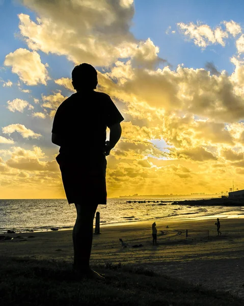 Green Beach, Montevideo, Uruguay — Foto Stock