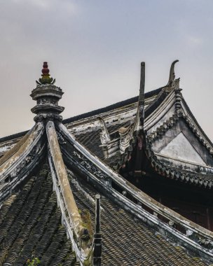 Geleneksel Çin mimarisi Detayı