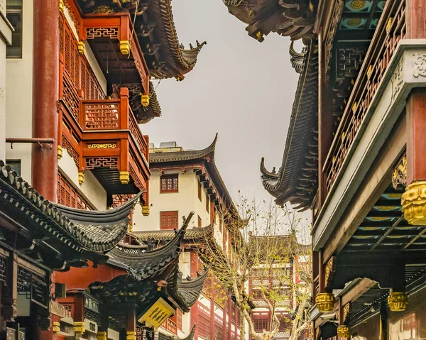 Shanghai Old Street, China — Stock Photo, Image