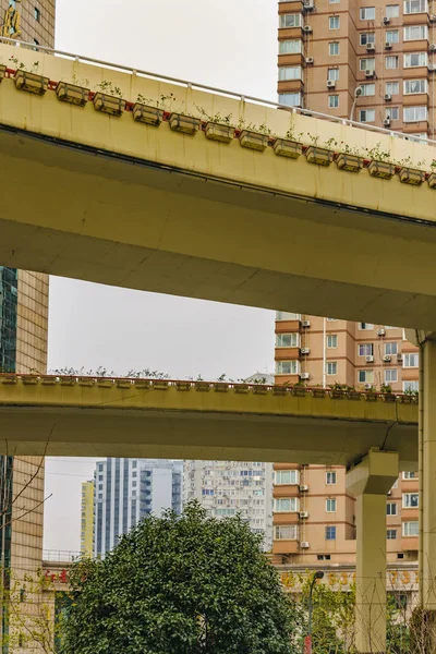 高架公路, 上海, 中国 — 图库照片