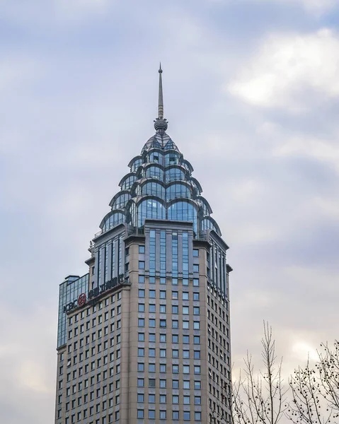 Art Deco Style Building, Shanghai, Cina — Foto Stock
