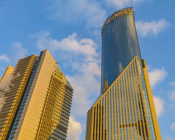 Modern Tower Buildings, Şangay, Çin — Stok fotoğraf