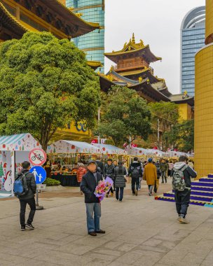 Kentsel Sahne Pudong District, Şangay, Çin