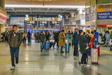 Kansai Airport Interior View, Osaka, Japonya