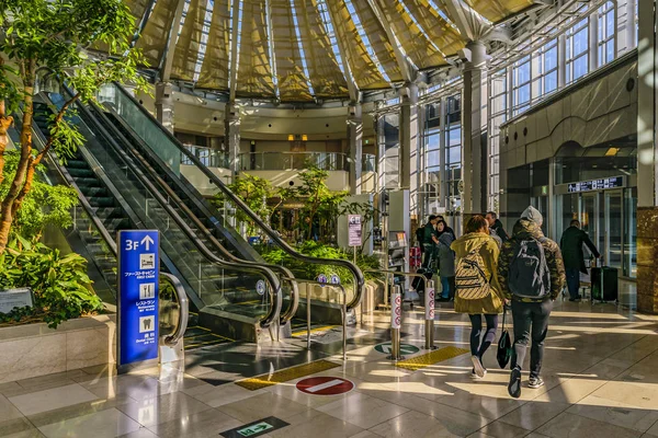 Kansai flughafen innenansicht, osaka, japan — Stockfoto