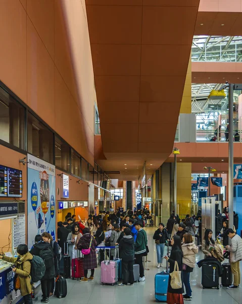 Kansai Airport Interior View, Osaka, Japan — Stockfoto