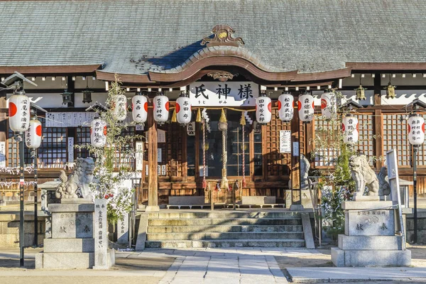 Urban Shintoism Temple, Osaka, Japonya — Stok fotoğraf