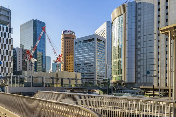 Osaka Modern Urban dzień sceny, Japonia — Zdjęcie stockowe
