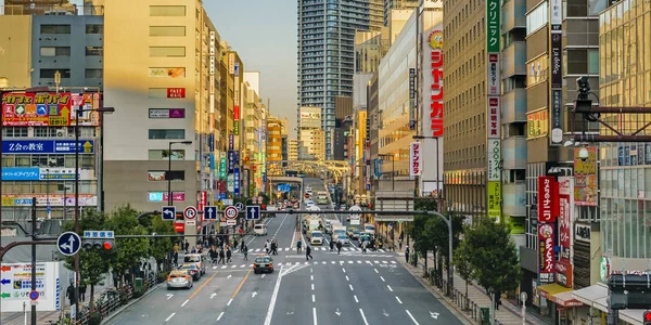 Osaka Modern Urban Day Scene, Japón — Foto de Stock