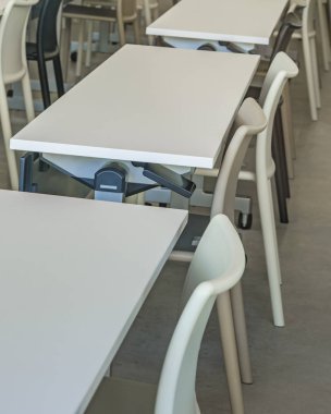 Boş Beyaz Okul Odası