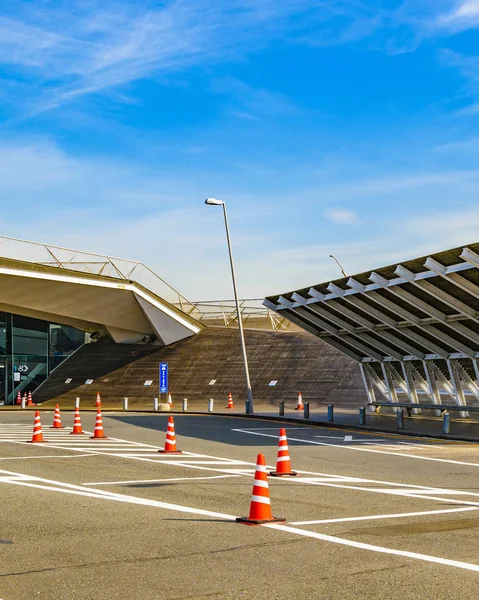 Yokohama Terminal Internacional de Passageiros Exterior — Fotografia de Stock