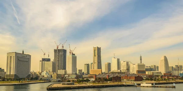 Yokohama Coast Cityscape, Japonia — Zdjęcie stockowe