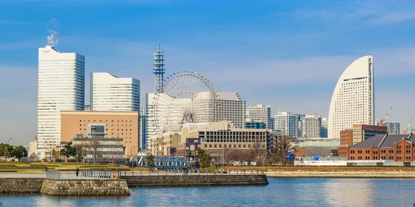 Yokohama Coast Cityscape, Japón — Foto de Stock