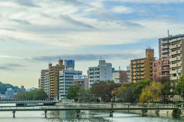 Hiroshima Cityscape, Japani — kuvapankkivalokuva