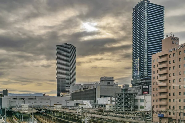 Hiroshima Cityscape, Japão — Fotografia de Stock